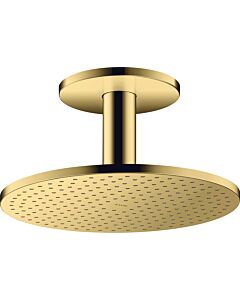 hansgrohe Axor Kopfbrause 35301990 mit Deckenanschluss, polished gold optic