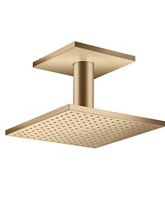 hansgrohe Axor Kopfbrause 35312140 mit Deckenanschluss, brushed bronze