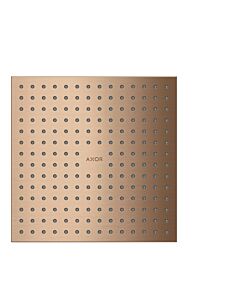 hansgrohe Axor Kopfbrause 35309310 Decke, UP-Installation, brushed red gold