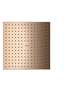 hansgrohe Axor Kopfbrause 35313300 Decke, UP-Installation, polished red gold