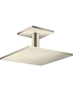 hansgrohe Axor Kopfbrause 35320820 mit Deckenanschluss, brushed nickel