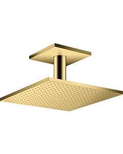 hansgrohe Axor Kopfbrause 35320990 mit Deckenanschluss, polished gold optic
