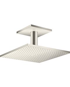 hansgrohe Axor Kopfbrause 35320800 mit Deckenanschluss, stainless steel optic
