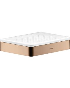 hansgrohe Axor Seifenschale 42803300 Keramikeinsatz, polished red gold