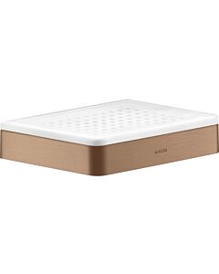 hansgrohe Axor Seifenschale 42803310 Keramikeinsatz, brushed red gold