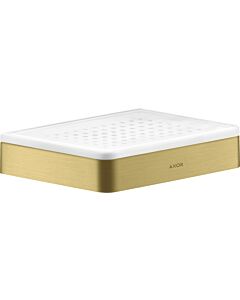 hansgrohe Axor Seifenschale 42803950 Keramikeinsatz, brushed brass