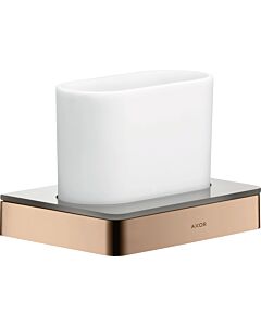 hansgrohe Axor tooth glass 42834300 glass, wall-mounted, polished red gold