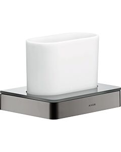hansgrohe Axor tooth glass 42834330 glass, wall-mounted, polished black chrome