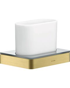 hansgrohe Axor Zahnglas 42834950 verre, montage mural, laiton brossé