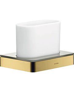 hansgrohe Verre dentaire Axor 42834990 verre, montage mural, optique or poli