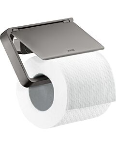 hansgrohe Axor Papierrollenhalter 42836330 with lid, metal, polished black chrome