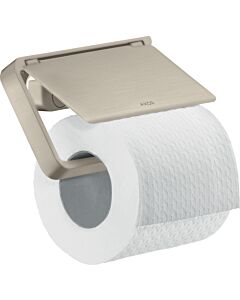 hansgrohe Axor Papierrollenhalter 42836820 with lid, metal, brushed nickel