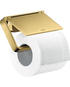 hansgrohe Axor Papierrollenhalter 42836990 with lid, metal, polished gold optic