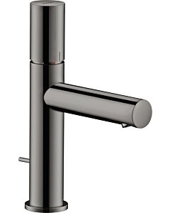 hansgrohe Axor Uno Wash basin mixer 45001330 projection 123mm, with zero handle, pop-up waste set, polished black chrome