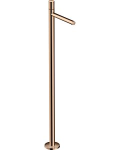 hansgrohe Axor Uno set de finition 45037300 mitigeur lavabo , sur pied, avec poignée zéro, sans garniture de vidange , or rouge poli