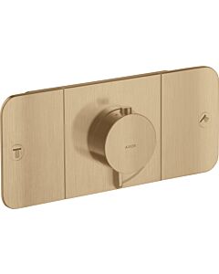 hansgrohe Axor One Fertigmontageset 45712140 Unterputz-Thermostatmodul, 2 Verbraucher, brushed bronze