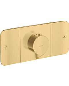 hansgrohe Axor One kit de montage final 45712250 module thermostatique encastrable, 2 Verbraucher , optique or brossé