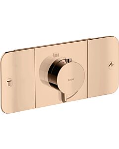 hansgrohe Axor One kit de montage final 45712300 module thermostatique encastrable, 2 Verbraucher , or rouge poli