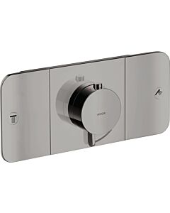 hansgrohe Axor One Finishing set 45712330 Flush-mounted thermostat module, 2 Verbraucher , polished black chrome