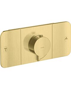 hansgrohe Axor One kit de montage final 45712950 module thermostatique encastrable, 2 Verbraucher , laiton brossé