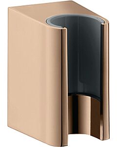 hansgrohe Axor One support de douche 45721300 position de maintien fixe, or rouge poli