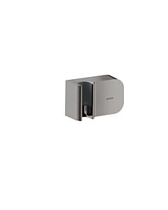 hansgrohe Axor One unité de portier 45723330 G 2000 /2, fonction de maintien de douche intégrée, chrome noir poli