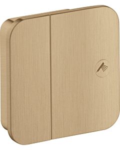 hansgrohe Axor One kit de finition 45771140 vanne d&#39;arrêt encastrée, 1 Verbraucher , bronze brossé