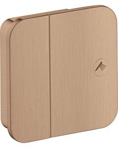 hansgrohe Axor One kit de finition 45771310 vanne d&#39;arrêt encastrée, 1 Verbraucher , or rouge brossé