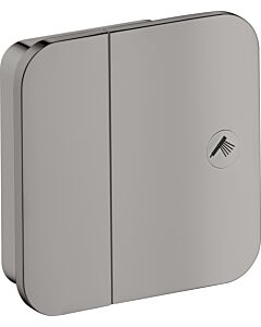 hansgrohe Axor One kit de finition 45771330 vanne d&#39;arrêt encastrée, 1 Verbraucher , chrome noir poli