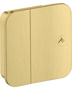 hansgrohe Axor One kit de finition 45771950 vanne d&#39;arrêt à encastrer, 1 Verbraucher , laiton brossé