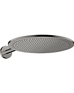 hansgrohe Axor douche de tête 26034330 avec bras de douche, montage mural, chrome noir poli