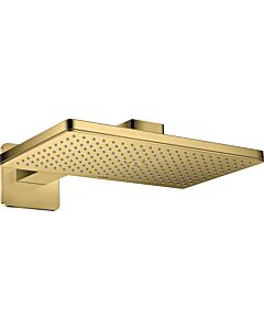hansgrohe Axor Kopfbrause 35274990 mit Brausearm, Rosette, polished gold optic