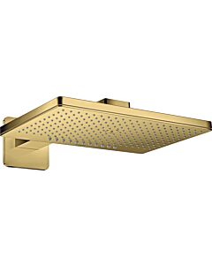 hansgrohe Axor Kopfbrause 35275990 mit Brausearm, Rosette, polished gold optic
