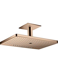 hansgrohe Axor Kopfbrause 35281300 mit Deckenanschluss, polished red gold
