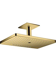 hansgrohe Axor overhead shower 35281990 with ceiling connection, polished gold optic