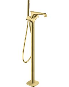 Robinet de baignoire Hansgrohe Axor Citterio E 36416950, thermostat de baignoire sur pied, saillie de 190 mm, laiton brossé