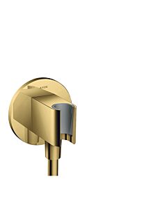 hansgrohe Axor Portereinheit 36733990 rund, mit Rückflussverhinderer, integrierte Haltefunktion, polished gold optic