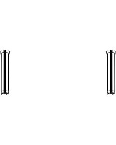 hansgrohe AXOR ShowerSolutions Verlängerung Set 13603950 230 mm für Deckenbefestigung ShowerHeaven 1200/300 4jet, Brushed Brass