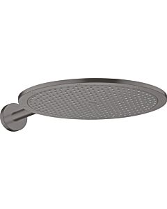 hansgrohe Axor douche de tête 26034340 avec bras de douche, montage mural, chrome noir brossé