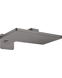 hansgrohe Axor Kopfbrause 35274340 mit Brausearm, Rosette, brushed black chrome