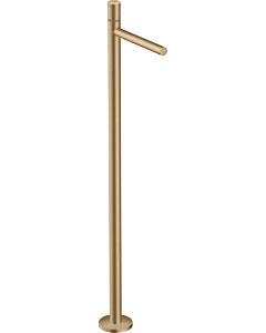 hansgrohe Axor Uno kit de finition 45037140 mitigeur lavabo , sur pied, avec poignée zéro, sans garniture de vidange , bronze brossé