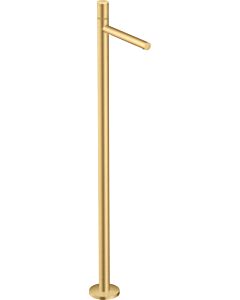 hansgrohe Axor Uno Fertigmontageset 45037250 Waschtischarmatur, bodenstehend, mit Zerogriff, ohne Ablaufgarnitur, brushed gold optic