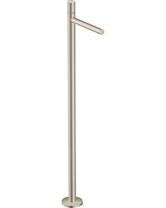 Axor Uno Waschtischarmatur 45037820 Brushed Nickel, bodenstehend, mit Zerogriff