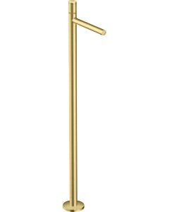 hansgrohe Axor Uno Finishing set 45037950 Wash basin mixer, floor-standing, with zero handle, without waste set, brushed brass