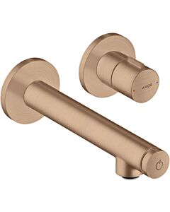 hansgrohe Axor Uno set de montage final 45112310 mitigeur lavabo encastré , avec saillie 158mm, or rouge brossé