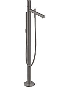 hansgrohe Axor Uno Fertigmontageset 45416340 Wannenarmatur, bodenstehend, mit Zerogriff, brushed black chrome