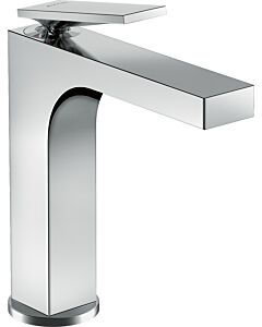 hansgrohe Axor Citterio Waschtischarmatur 39023000 Ausladung 143mm, mit Zugstangen-Ablaufgarnitur, Hebelgriff, chrom