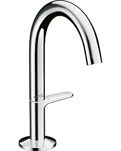 hansgrohe Axor One basin mixer 48010000 projection 122mm, with push-open waste set, chrome
