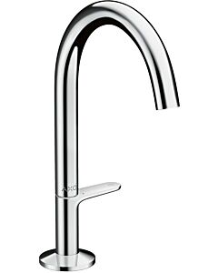 hansgrohe Axor One mitigeur lavabo 48020000 projection 140mm, avec bouton-poussoir garniture de vidange , chromé