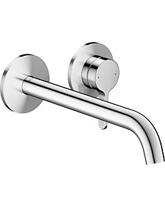 hansgrohe Axor One Finishing set 48120000 Concealed fitting, for wall mounting, with lever handle and spout 220mm, chrome